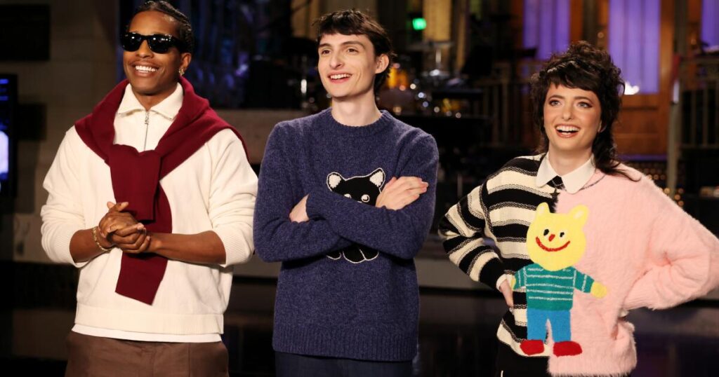 ‘SNL’ host Finn Wolfhard has a ‘Stranger Things’ reunion and spoofs ‘Heated Rivalry’