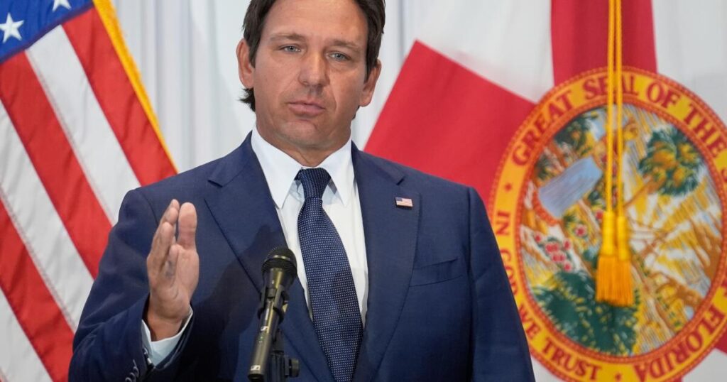 Gov. Ron DeSantis calls for special session in April to redraw Florida’s congressional districts