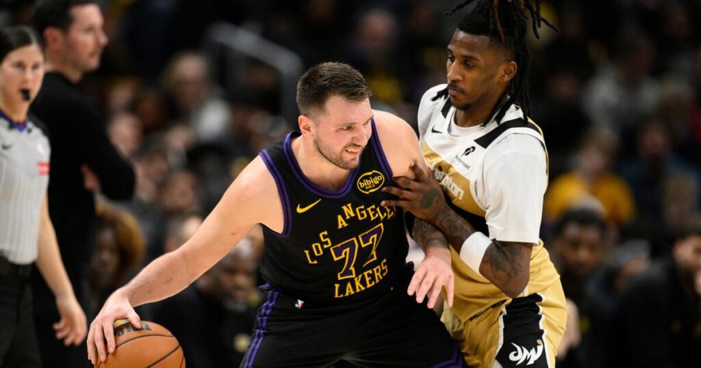 Luka Doncic has 37-point triple-double as Lakers answer call for ‘competitive edge’