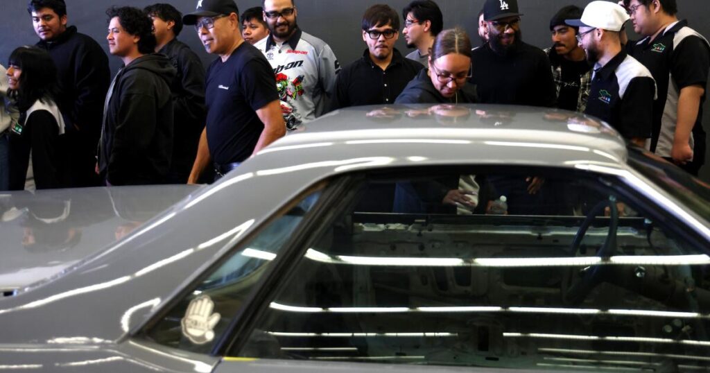 Auto shop class is thriving. Community college students basically fix your car for free