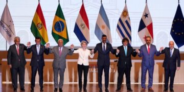 European Union and Mercosur bloc of South American nations sign landmark free trade agreement