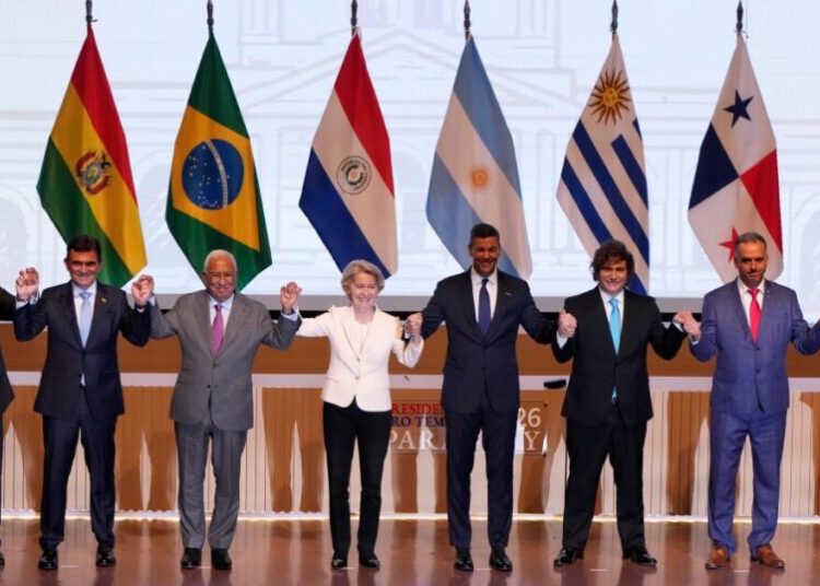 European Union and Mercosur bloc of South American nations sign landmark free trade agreement