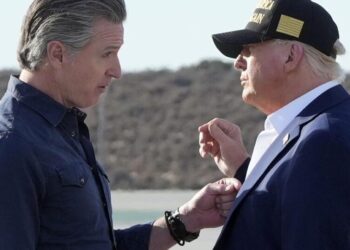 Trump claims crime is rampant in California. Newsom counters with stats showing historic lows