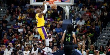 Luka and LeBron go 30-30 as Lakers defeat the Pelicans