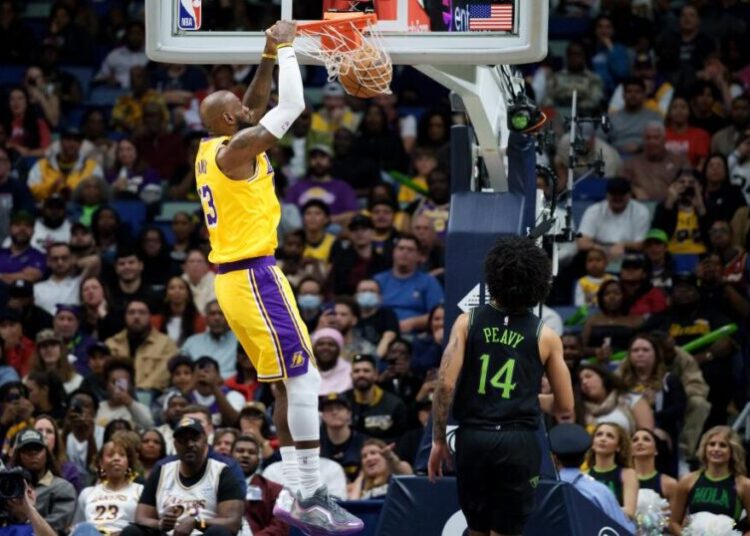 Luka and LeBron go 30-30 as Lakers defeat the Pelicans