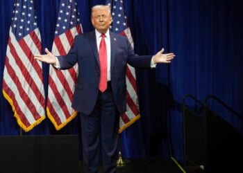 Trump tries to rally House GOP as the party’s majority narrows but meanders along the way