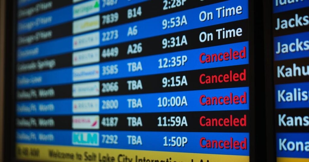 More than 10,000 flights canceled as major winter storm bears down on much of U.S.