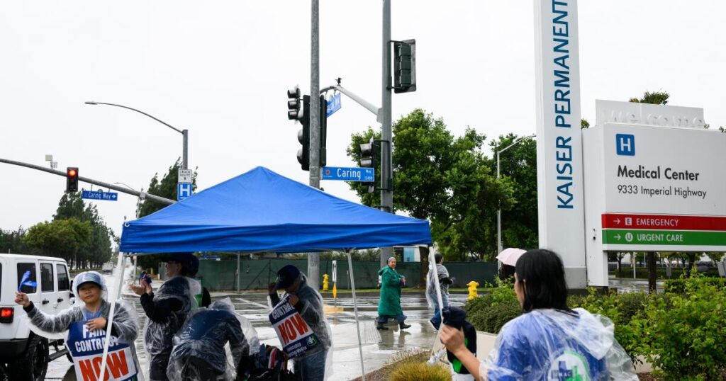 Kaiser nurses plan to go on strike statewide; several hospitals in L.A. and Orange counties to be affected