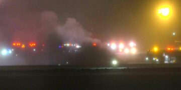 Federal Aviation Administration says 7 killed, 1 survived jet crash in snow in Bangor, Maine