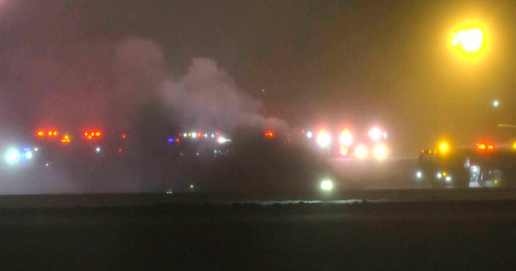 Federal Aviation Administration says 7 killed, 1 survived jet crash in snow in Bangor, Maine