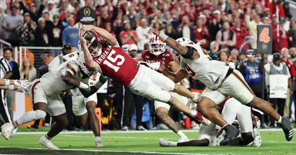 Undefeated Indiana beats Miami to win its first college football national title