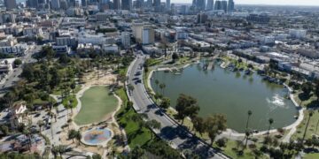 A walk through promising, problem-plagued MacArthur Park with its council member