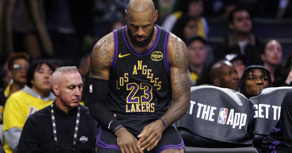 LeBron James to miss Lakers’ game tonight at San Antonio