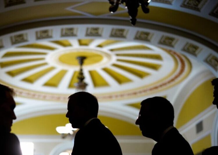 GOP senators break with Trump to rein in use of military without Congress’ approval