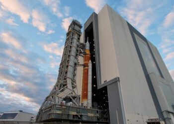 NASA’s new moon rocket heads to the pad ahead of astronaut launch as early as February