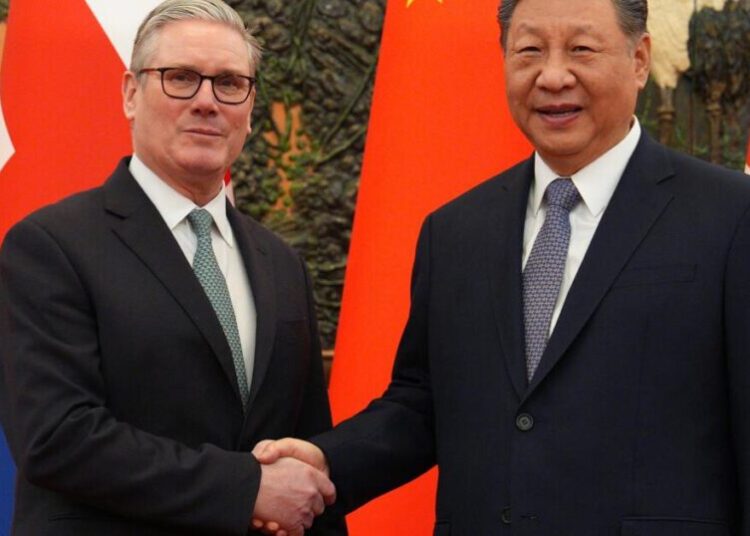 Starmer and Xi call for deeper UK-China ties as Trump shakes up global relations
