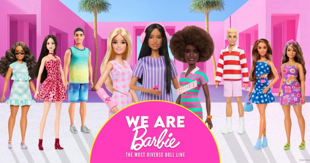 Mattel introduces its first Barbie with autism, headphones on and fidget spinner in hand