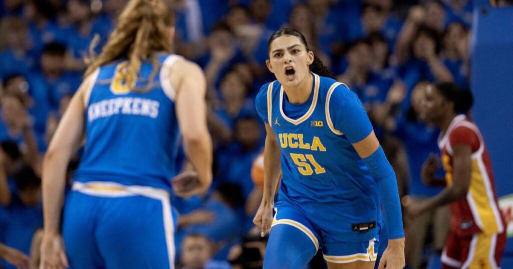 Lauren Betts leads No. 4 UCLA to dominant victory over No. 17 USC
