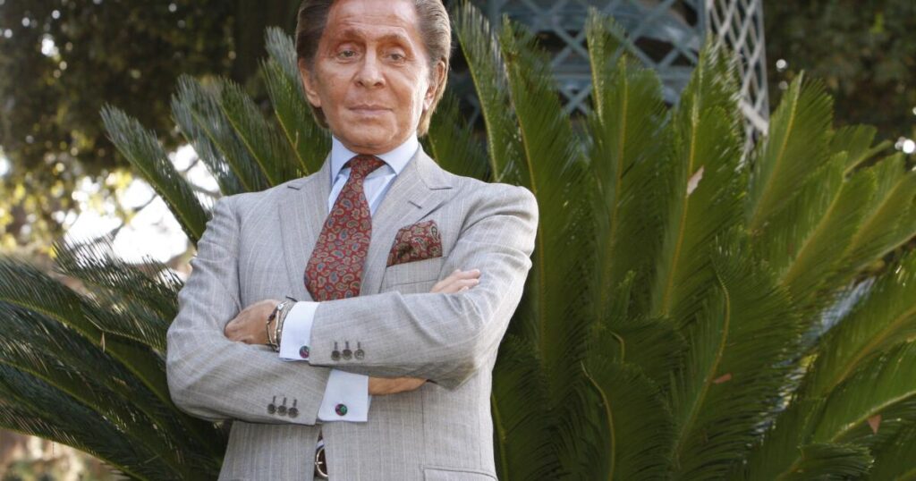 Valentino, fashion designer to the jet set, dies at 93
