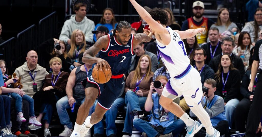 Kawhi Leonard joins elite Clippers’ club in win over Utah Jazz