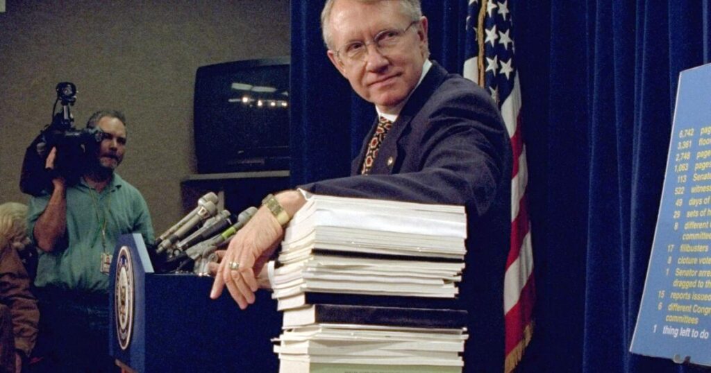 They were like oil and water. Then Harry Reid wanted someone to tell his life story