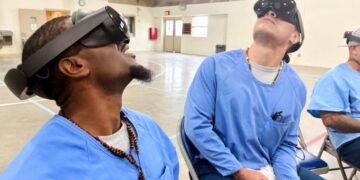 VR headsets as ‘hope machines’: Devices offer California inmates respite, practical experience