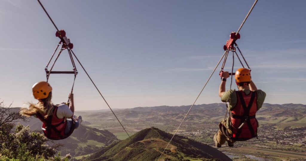 We zoomed down California’s longest and fastest zip lines. Here are 6 things to know