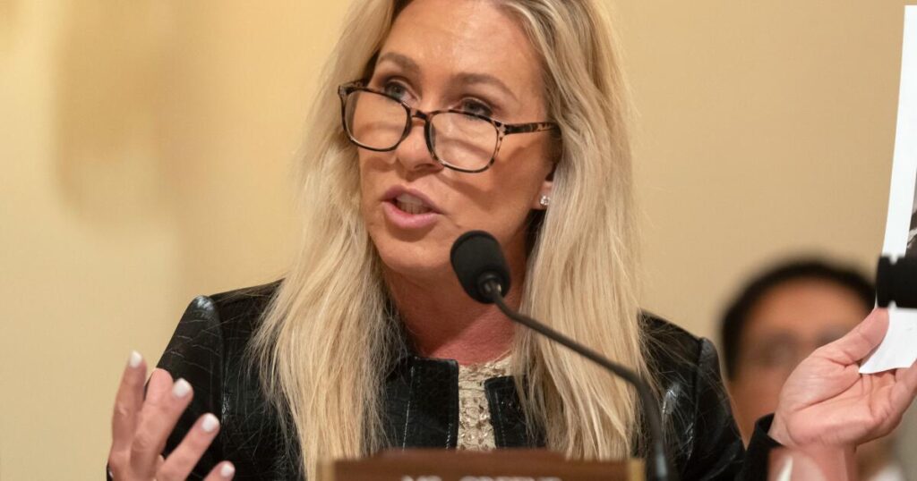 Marjorie Taylor Greene made waves. Her constituents don’t agree on whether it was worth it