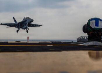 U.S. aircraft carrier arrives in the Middle East as tensions with Iran remain high