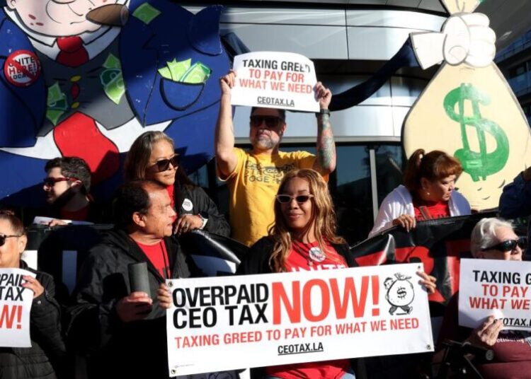 Amid rising costs, California and L.A. initiatives aim to tax the ultra-rich