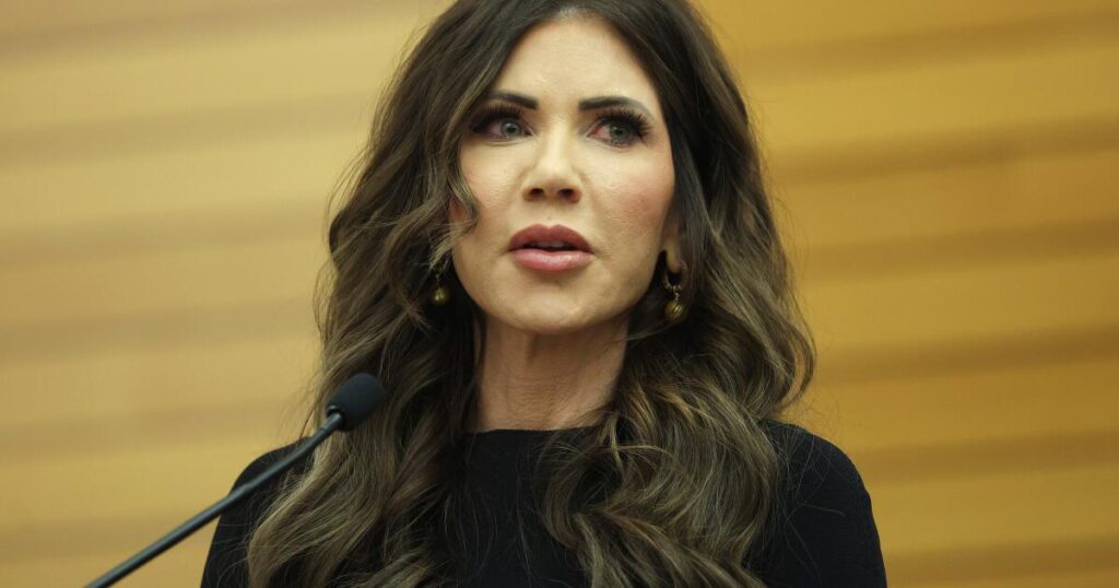 Kristi Noem should be removed from office before she can do more harm