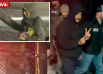 Nicolas Maduro flashes peace sign as deposed dictator’s grim-faced wife seen for first time since arrest, flight to US