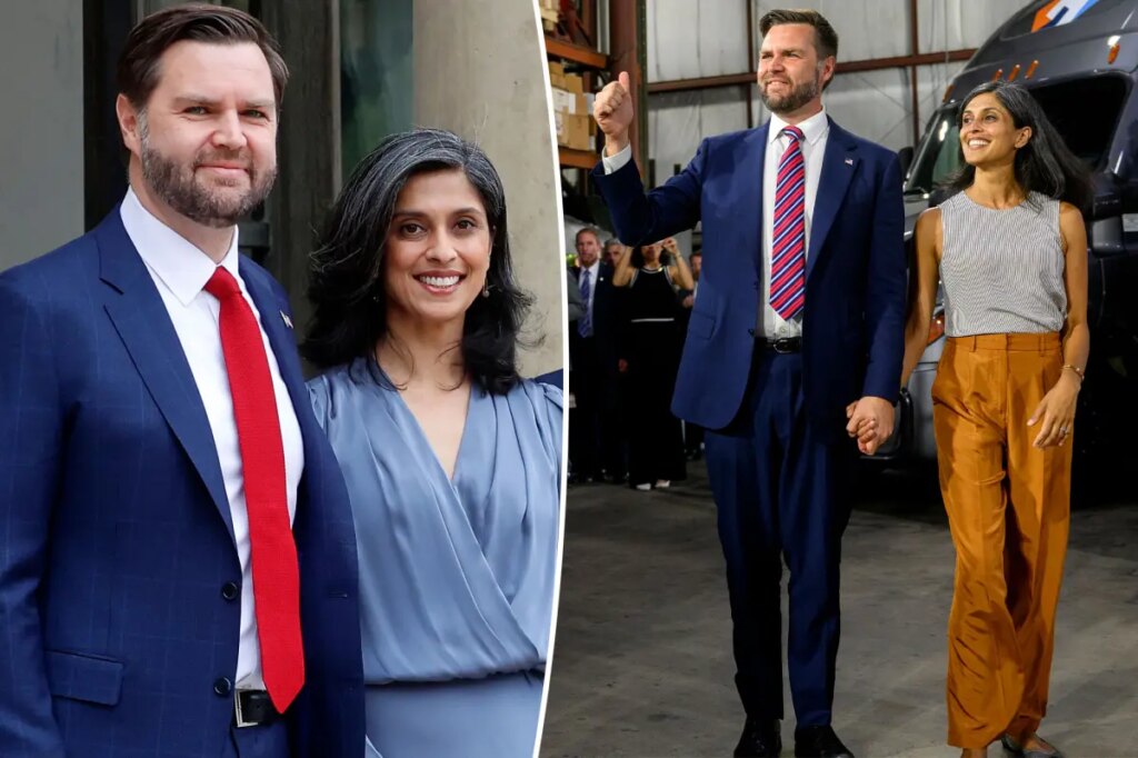 Vice President JD Vance’s wife Usha pregnant, expecting baby No. 4