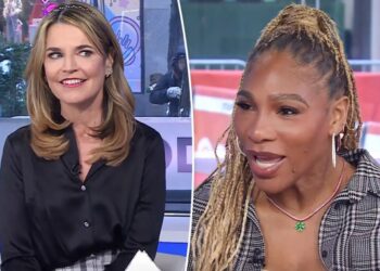 Savannah Guthrie immediately regrets grilling Serena Williams in awkward ‘Today’ interview: Are you ‘mad at me?’