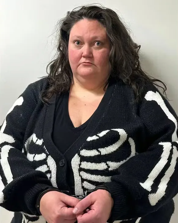 Morgan L. Morrow, 39, of Ripley, was charged Monday with one count of threats of terroristic acts after she allegedly posted a TikTok video with the phrase,  “Surely a sn!per [sniper] with a terminal illness can’t be a big ask out of 343 million,”