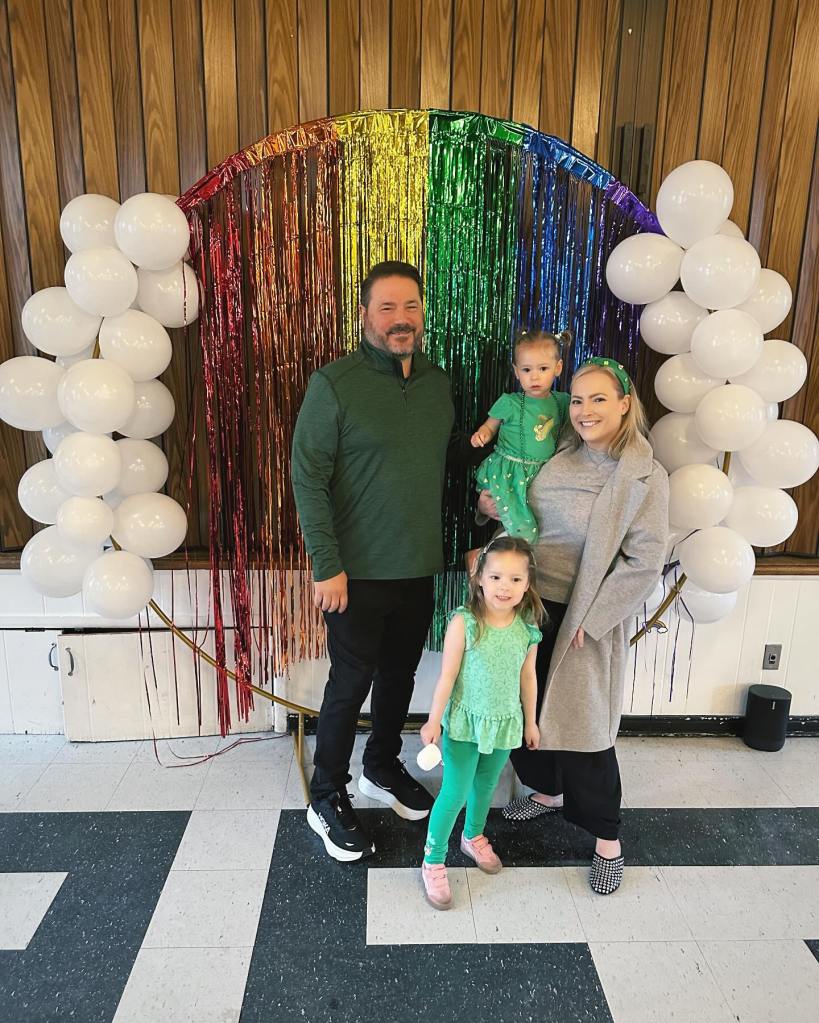 Meghan McCain, Ben Domenech and kids via Instagram in March 2025