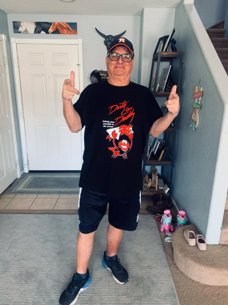 Sean Swayze wearing a 