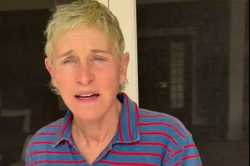 Ellen DeGeneres spoke out about the ongoing unrest in Minneapolis in a video shared to Instagram.