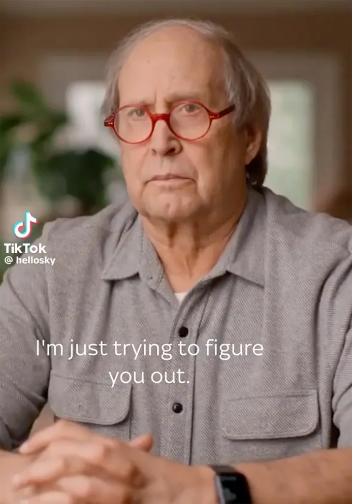 Chevy Chase in his new CNN documentary