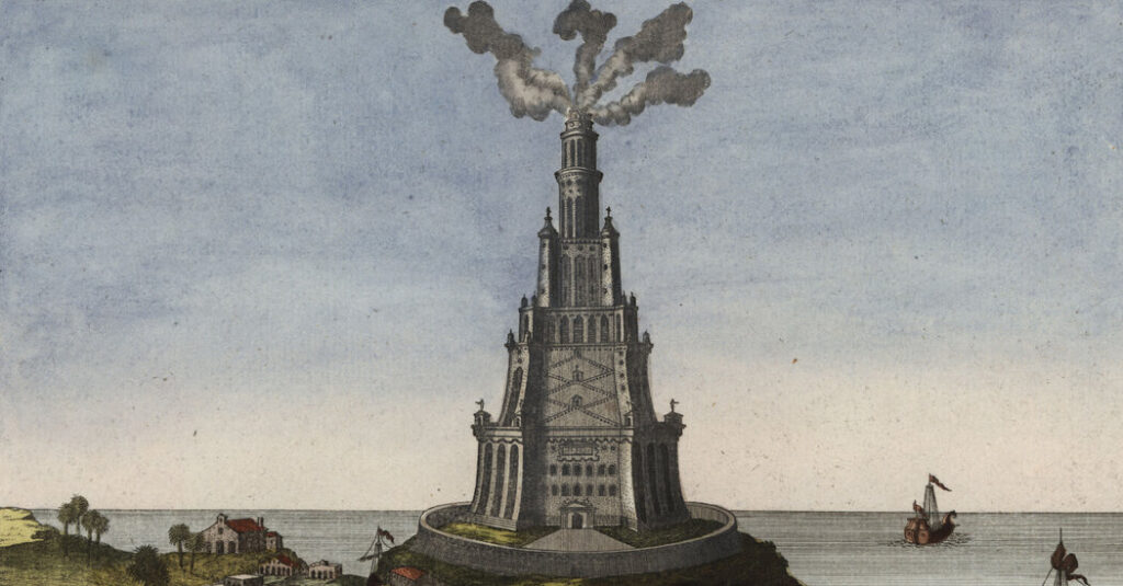 Rebuilding the Lighthouse of Alexandria, Block by Virtual Block