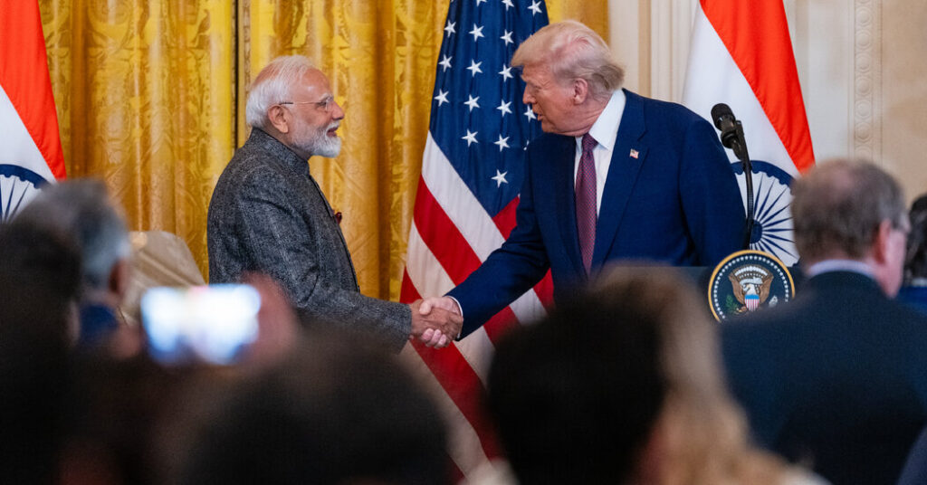 Trump Announces Initial Trade Deal With India