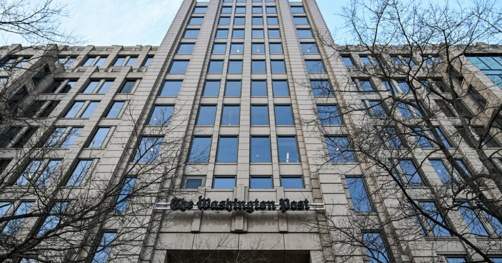 Washington Post Begins Laying Off More Than 300 Journalists