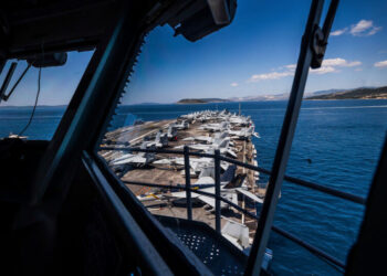 U.S.S. Ford Steams Toward a Possible War