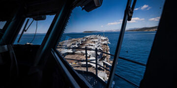 U.S.S. Ford Steams Toward a Possible War