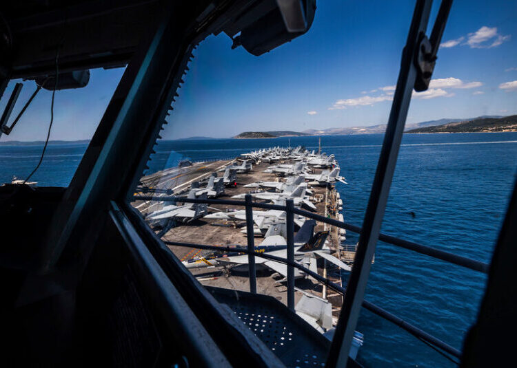 U.S.S. Ford Steams Toward a Possible War