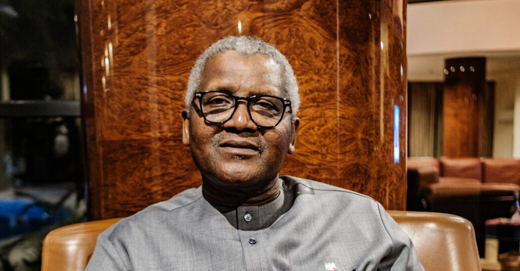 This Billionaire Traded Glam for a Mission to Industrialize Nigeria