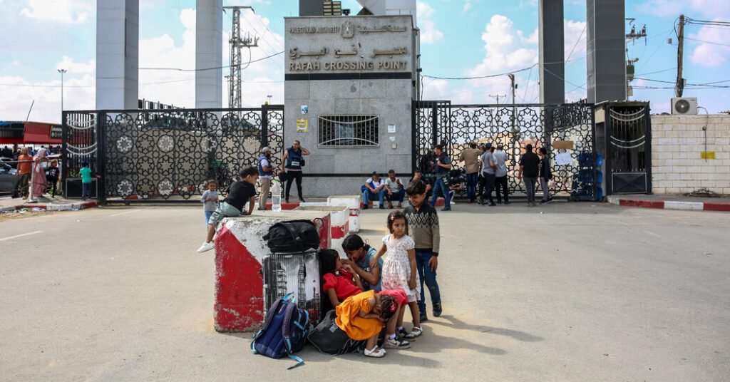 Gaza Crossing to Egypt Reopens in Step Forward for Fragile Cease-Fire