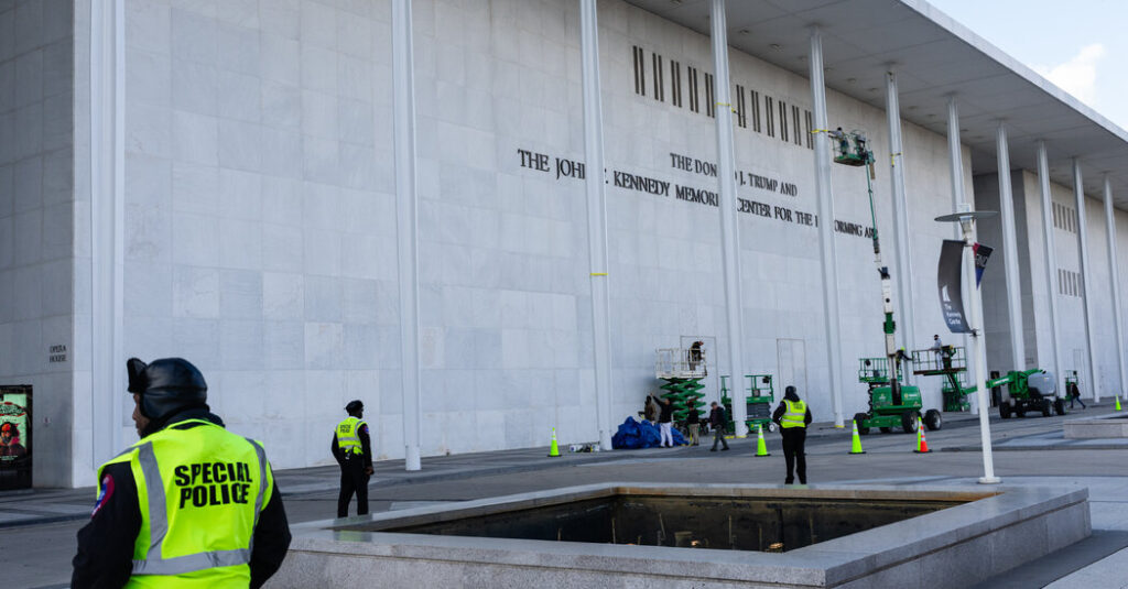 Trump Says Kennedy Center Will Close for 2-Year Reconstruction Project