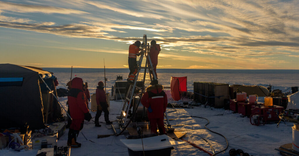 Deep Inside an Antarctic Glacier, a Mission Collapses at Its Final Step