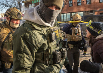 Immigration Officers in Minneapolis Will Wear Body Cameras, Noem Says